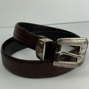 Tulliani Iguana Grain Steerhide leather belt